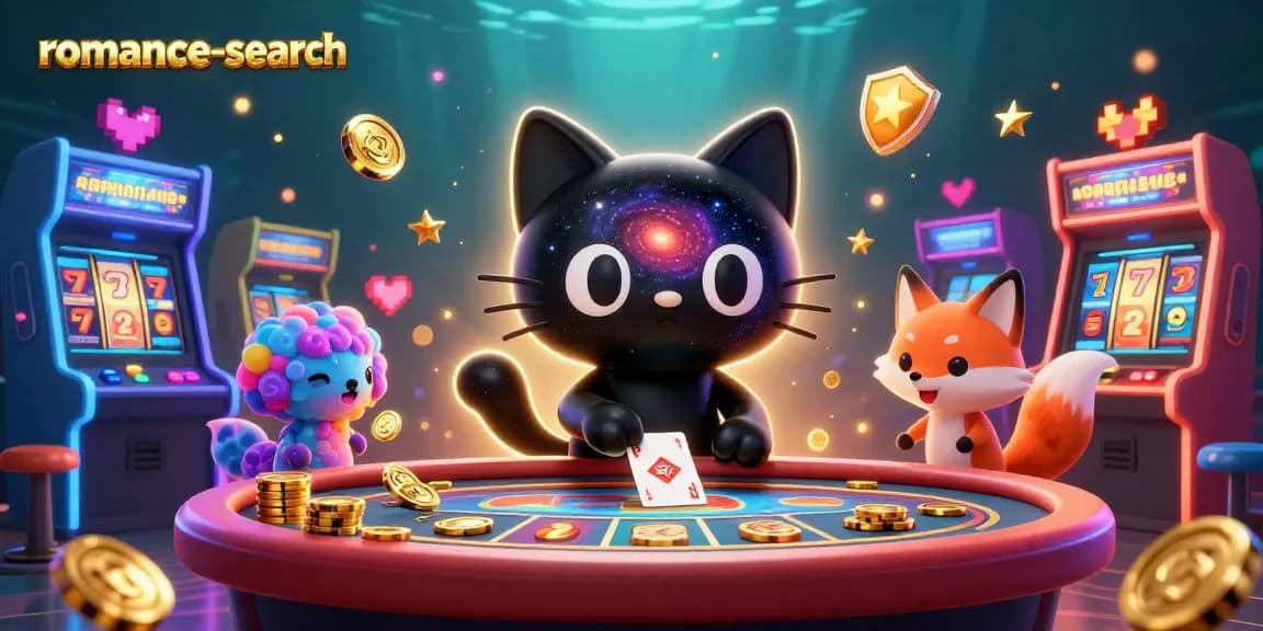 Experience captivating gameplay with the romance-search: explore thrilling jackpots and vibrant game elements at your cosmic casino.