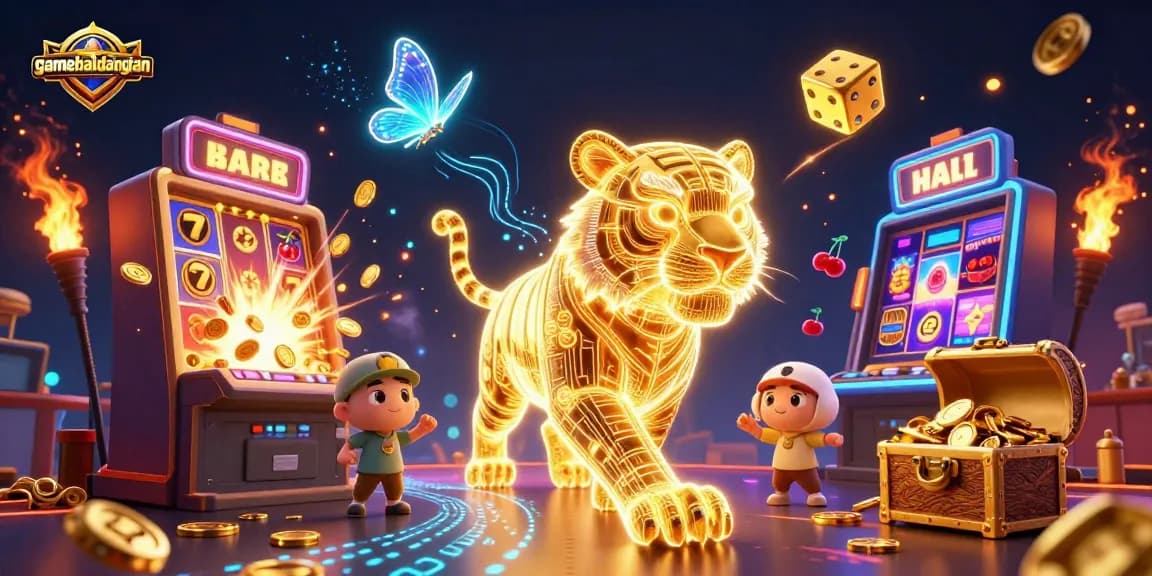 Engage in thrilling gameplay at gamebaidangian with dynamic casino visuals and lucky symbols.