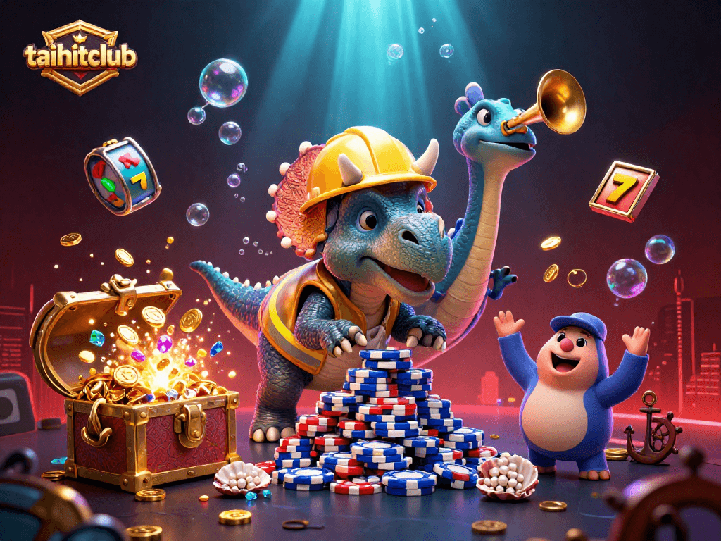 Engage in thrilling gameplay with taihitclub by spinning slot reels and winning jackpots.