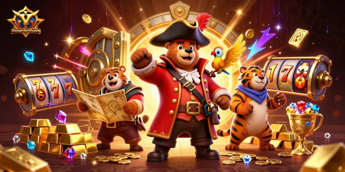 Engage with thosantienthuong by discovering exciting jackpots amidst golden treasures and thrilling slots!