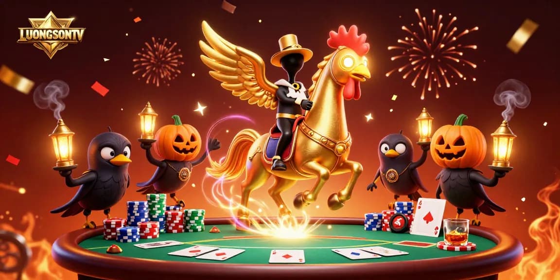 Experience the thrill of gambling at LUONGSONTV with a vibrant casino scene filled with action.
