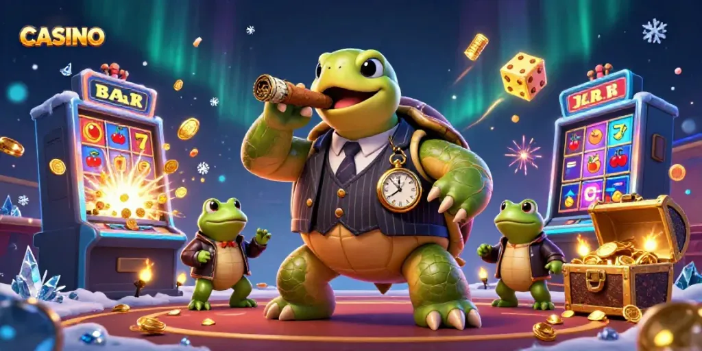 Experience the vibrant action at CASINO with lively characters, games, and rich visuals.