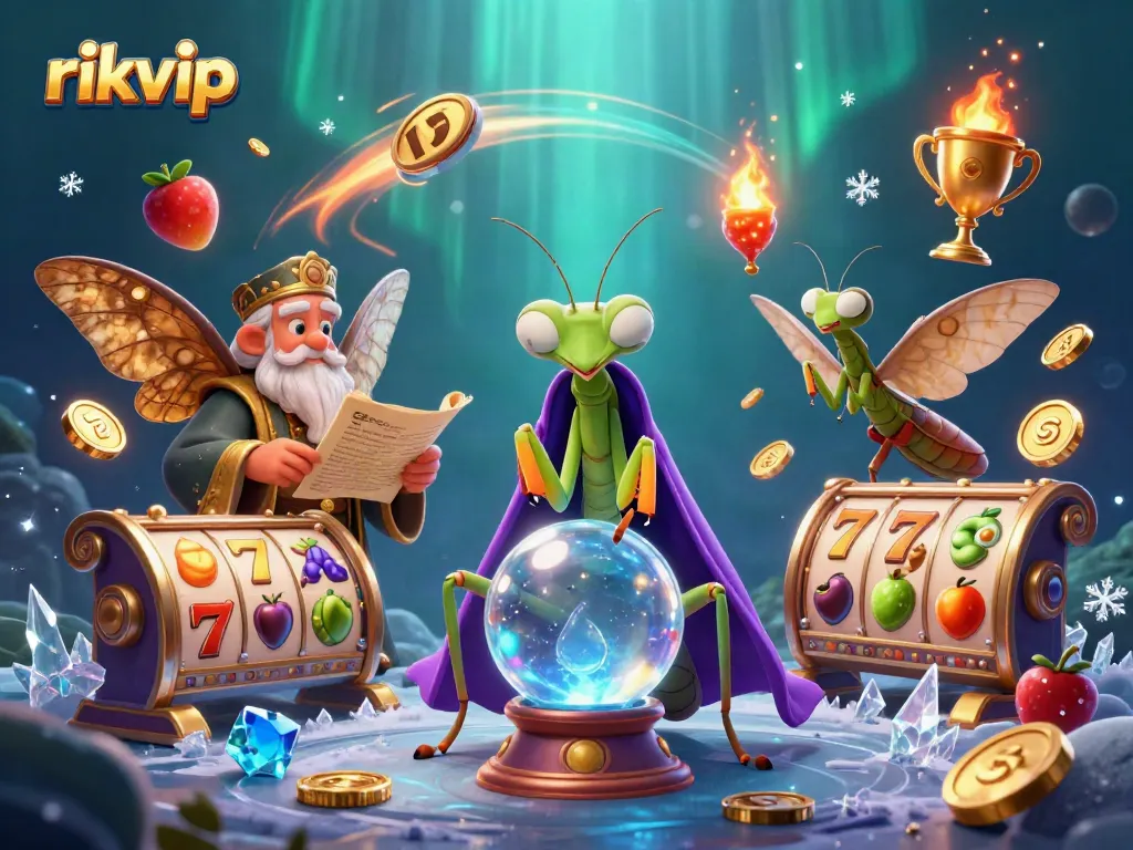 Experience dynamic slot gaming action at rikvip with lively characters and vibrant symbols.