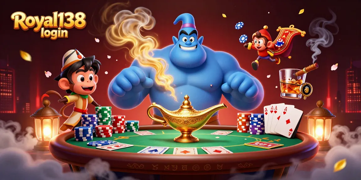 Mainkan Royal138 login untuk pengalaman taruhan online dengan karakter kasino dan elemen yang menarik.