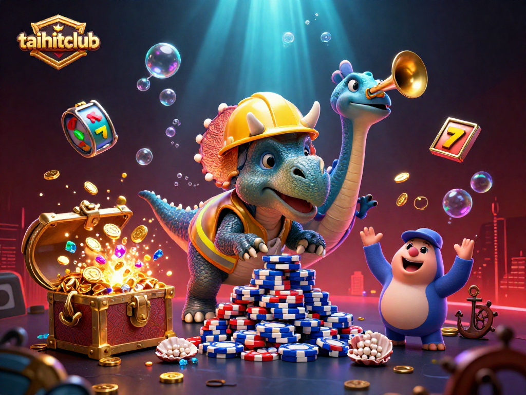 Engage in thrilling gameplay with taihitclub by spinning slot reels and winning jackpots.