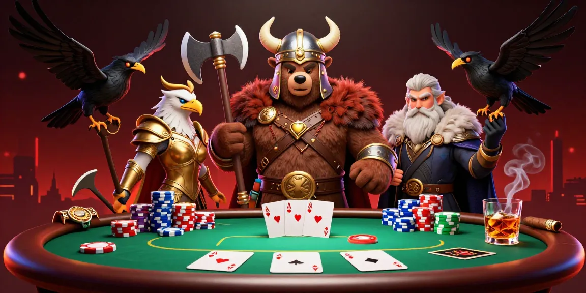 Engage with exciting gameplay at trang chủ net88 with a vibrant Viking-themed poker scene.