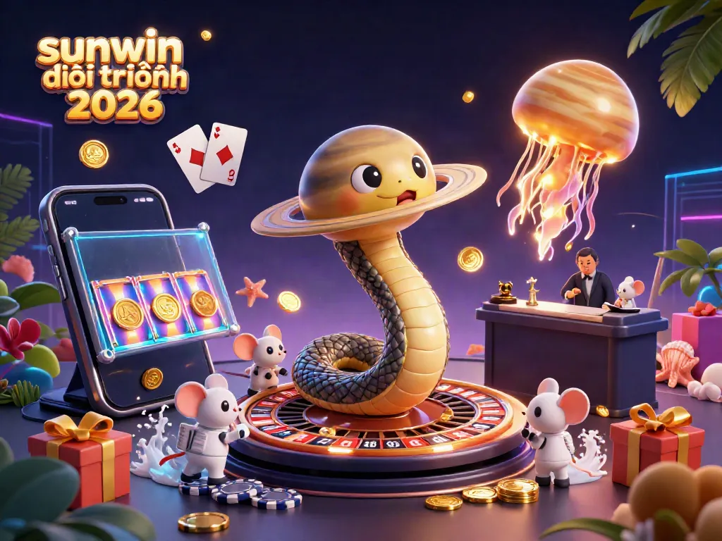 Engage in exciting gameplay at sunwin đổi thưởng 2026 with vibrant cosmic casino elements and dynamic characters.