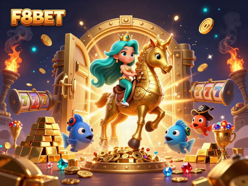 Play exciting games at F8BET with vibrant treasures and golden experiences in a stunning underwater kingdom.