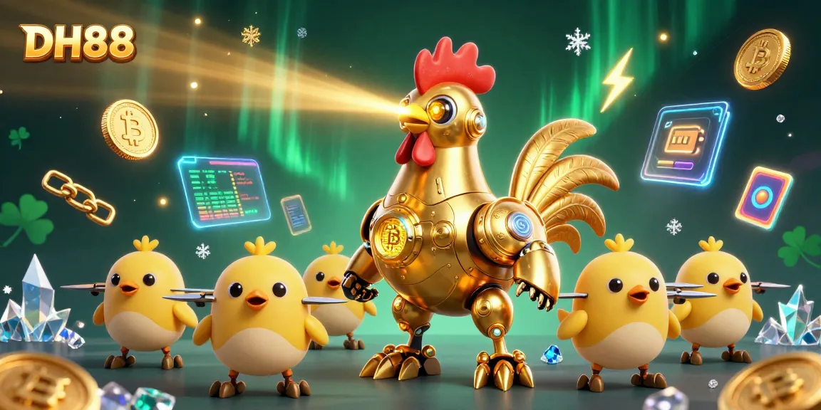 Experience thrilling wins at DH88, the premium online casino with a dazzling futuristic illustration.
