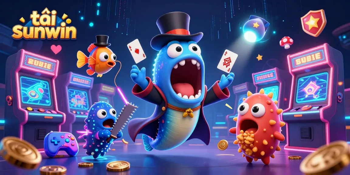 Engage in thrilling gameplay with tải sunwin in this vibrant casino world featuring fantastical sea creatures and dynamic game elements.