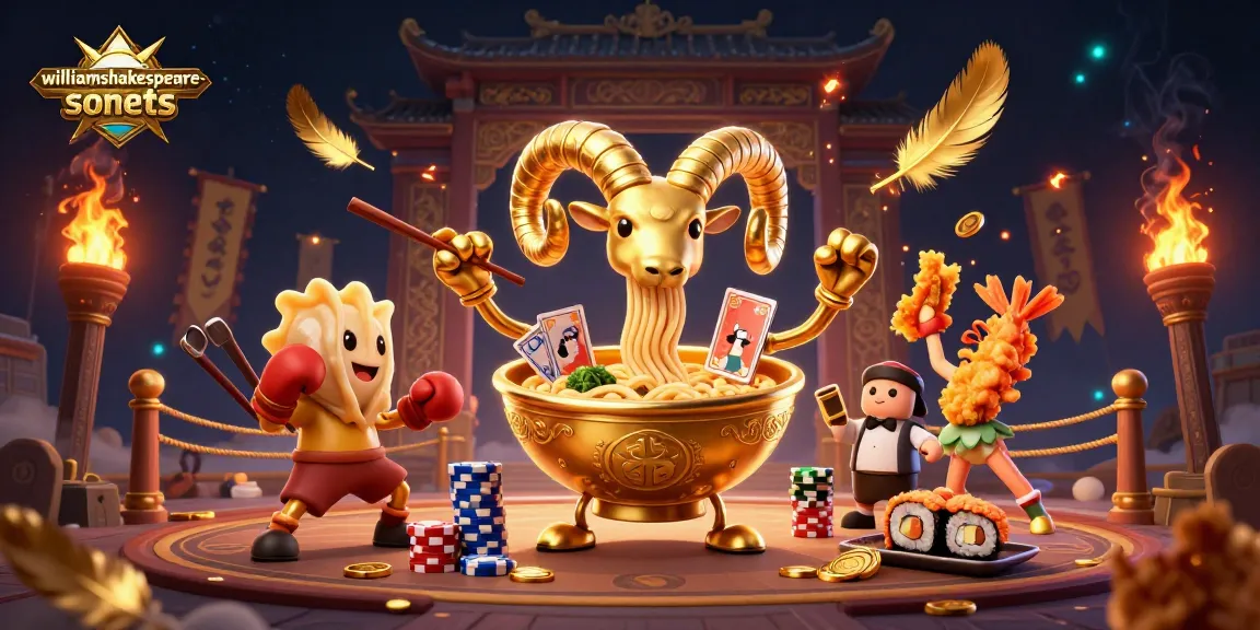Engage with the vibrant casino scene at williamshakespeare-sonnets featuring dynamic characters, gold coins, and intense gaming action.