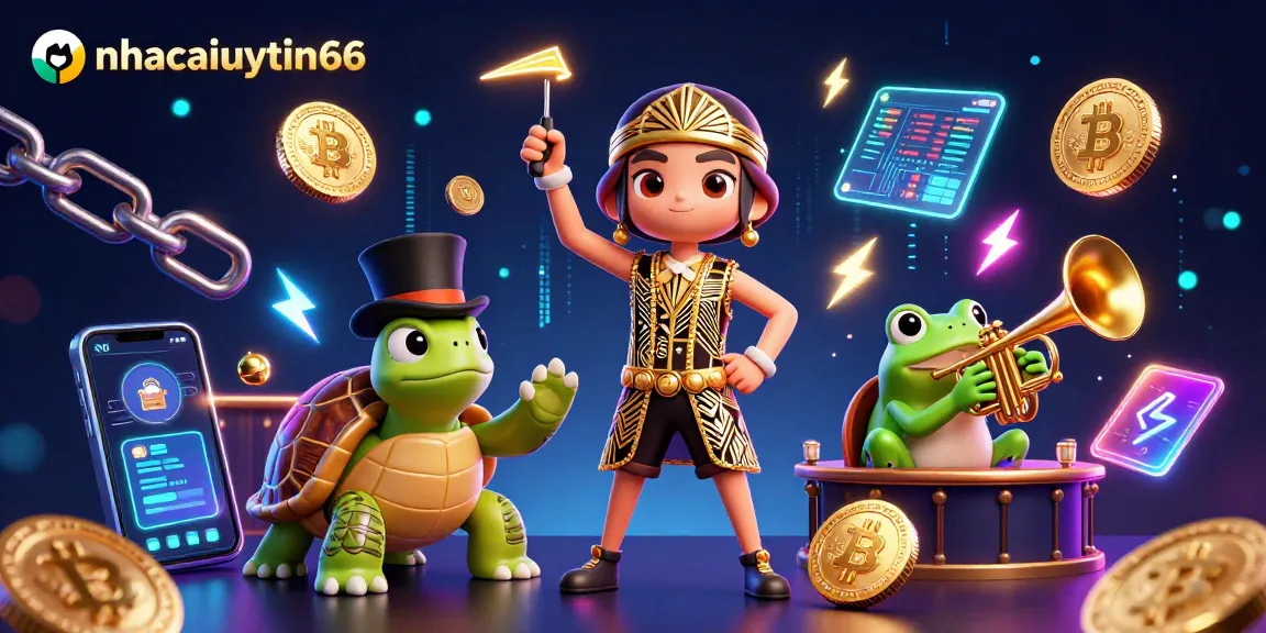 Experience thrilling rewards at nhacaiuytin66 with vibrant casino elements and lively characters.