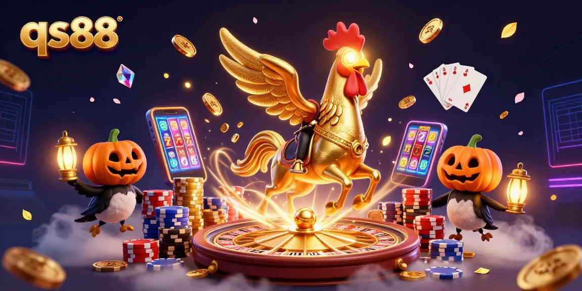 Experience thrilling wins at qs88 with dynamic casino scenes filled with golden treasures.