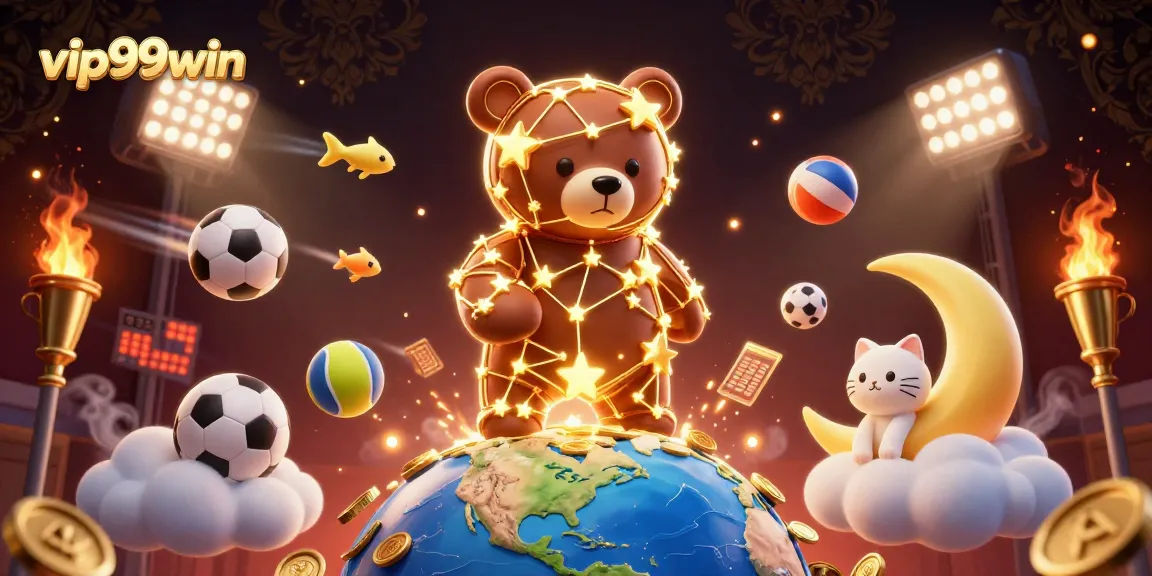 Experience the excitement of vip99win with vibrant characters in a dynamic casino scene.