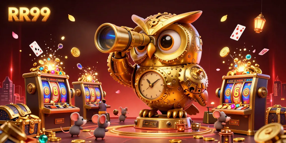 Experience the thrill at RR99 with immersive 3D slot machines and enchanting casino elements.