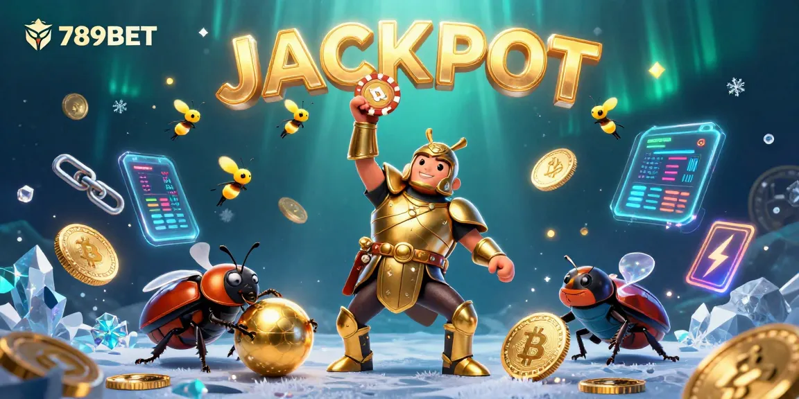 Experience the thrill of 789BET with a winning hercules beetle and golden jackpot.
