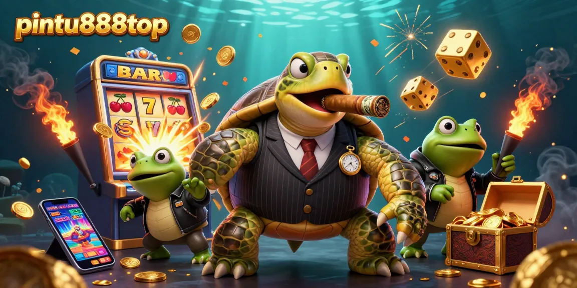 Experience thrilling gameplay at pintu888top with casino characters and dynamic elements.